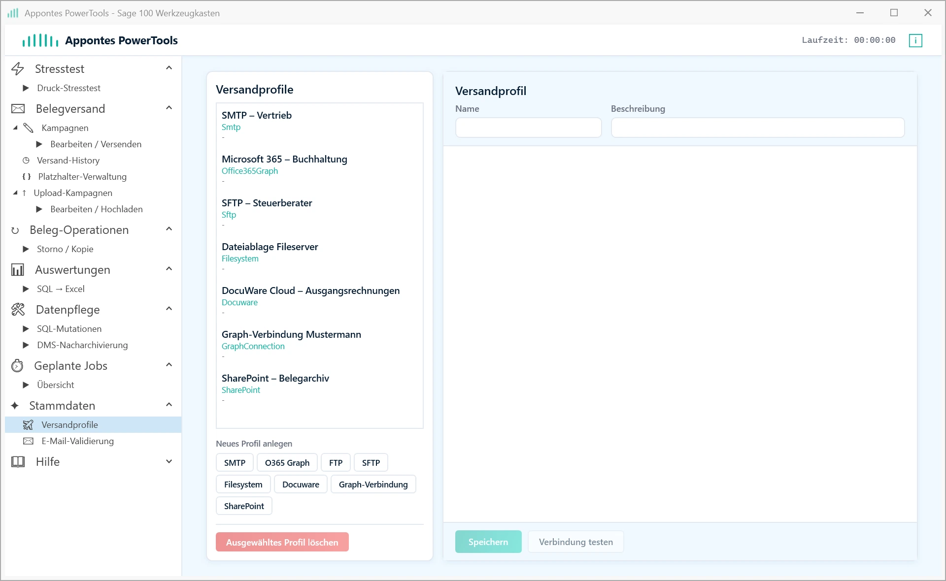 Appontes PowerTools: Versandprofile – Einmal einrichten, überall nutzen